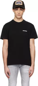 Футболка Ceresio Map Cool Fit Dsquared2, черный