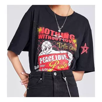 Футболка cf earth с коротким рукавом Li-Ning, черный