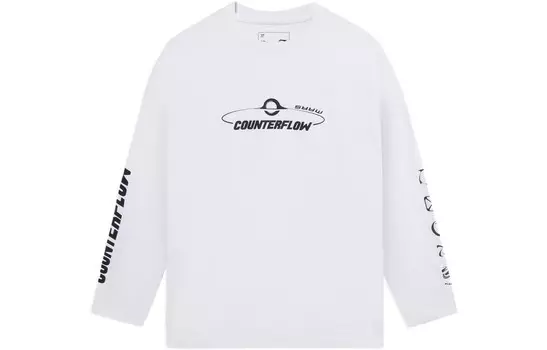 Футболка CF Tracing унисекс белая Lining, белый