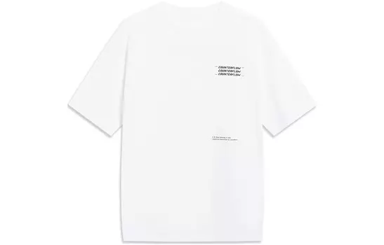 Футболка CF Tracing унисекс белая Lining, белый