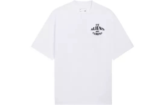 Футболка CF унисекс белая Lining, белый