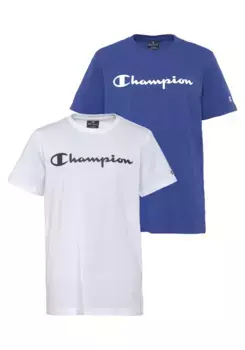Футболка Champion "2Pack футболок с круглым вырезом - для детей", белый