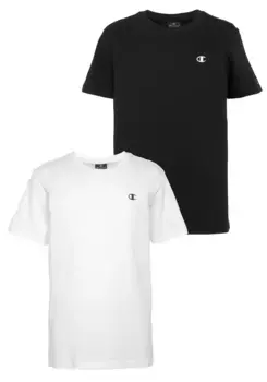 Футболка Champion "Basic 2pack Crew Neck - для детей", черный