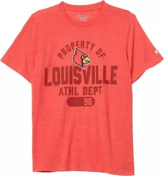 Футболка Champion College Kids Louisville Cardinals Field Day Short Sleeve Tee, цвет Scarlet