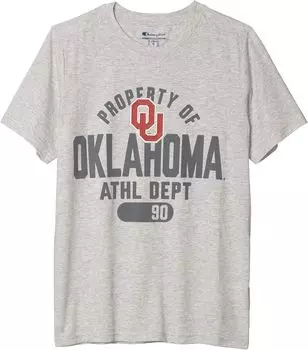 Футболка Champion College Kids Oklahoma Sooners Field Day Short Sleeve Tee, цвет Oxford Heather