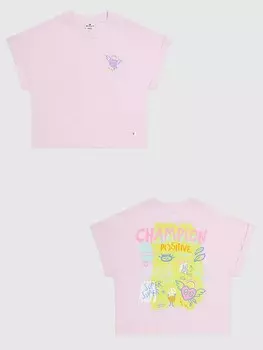 Футболка Champion Crewneck, розовый