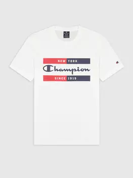 Футболка Champion Crewneck T-Shirt, белый
