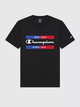 Футболка Champion Crewneck T-Shirt, черный