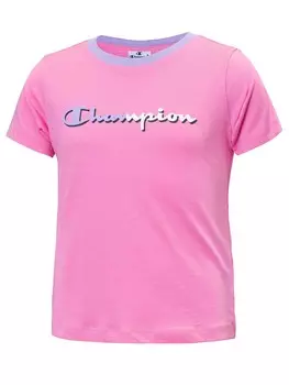 Футболка Champion Crewneck T-Shirt, розовый