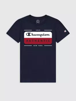 Футболка Champion Crewneck T-Shirt, синий