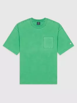 Футболка Champion Crewneck T-Shirt, зеленый