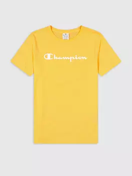 Футболка Champion Crewneck T-Shirt, желтый