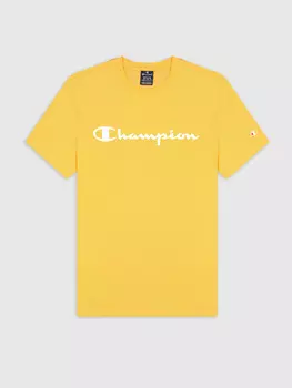 Футболка Champion Crewneck T-Shirt, желтый