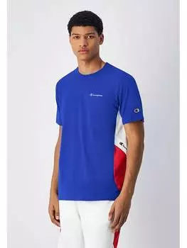 Футболка Champion, цвет blau/wei/rot