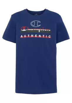 Футболка Champion "Футболка с круглым вырезом Graphic Shop - для детей", синий