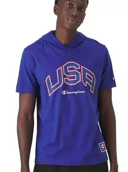Футболка Champion Hooded, синий