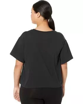 Футболка Champion Plus Size Cropped Tee, черный
