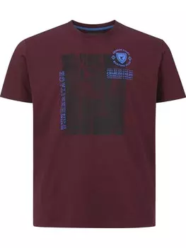 Футболка Charles Colby Earl Alban, темно-красный