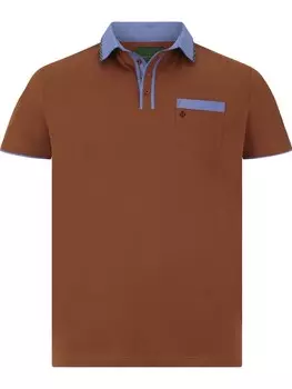 Футболка Charles Colby, коричневый