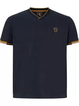 Футболка Charles Colby, темно-синий