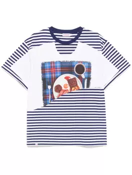 Футболка Charles Jeffrey Loverboy x Auld Hag Double, синий