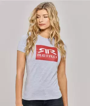 Футболка Charlotte Retro Jeans, серый