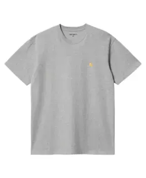 Футболка Chase Хизер золотистая Carhartt Wip, серый