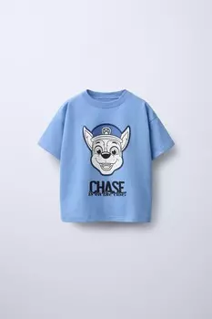 Футболка chase paw patrol ZARA, синий