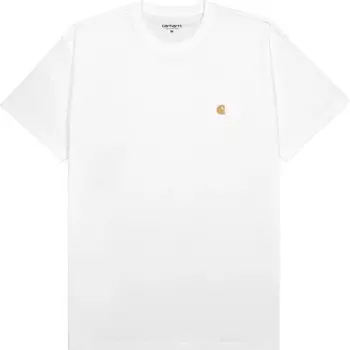 Футболка Chase S/S Carhartt WIP, цвет Wei/Gold