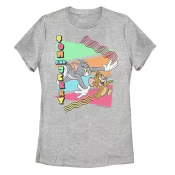 Футболка Chase в стиле ретро Tom and Jerry для юниоров Licensed Character