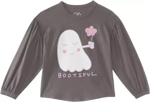 Футболка Chaser Bootiful Long Sleeve Tee, цвет Dark Forest