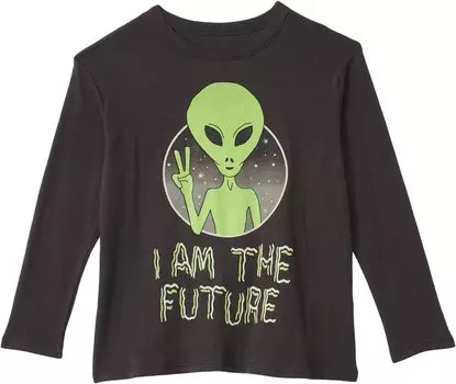 Футболка Chaser Cloud Jersey Long Sleeve Crew Neck Tee, цвет Vintage Black 1