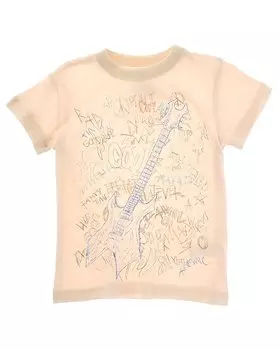 Футболка Chaser Doodle Rock'n'Roll, белый