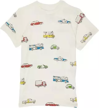 Футболка Chaser Extra Soft Cotton Traffic Jam Short Sleeve Tee, цвет Au Lait