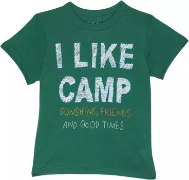Футболка Chaser I Like Camp Cloud Jersey Short Sleeve Tee, цвет Polo