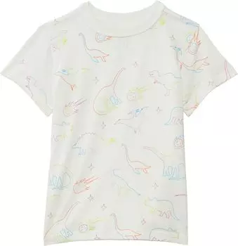 Футболка Chaser Neon Dinos T-Shirt, цвет Salt