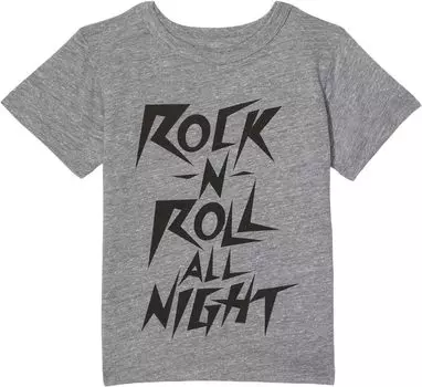 Футболка Chaser Rock All Night Short Sleeve Tee, цвет Streaky Grey