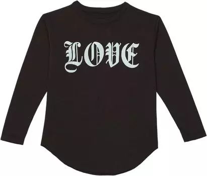 Футболка Chaser RPET Vintage Jersey Long Sleeve Shirttail Tee, цвет Union Black