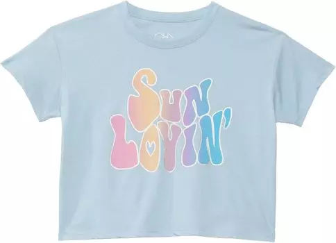Футболка Chaser Sun Lovin Tee, цвет Clear Sky
