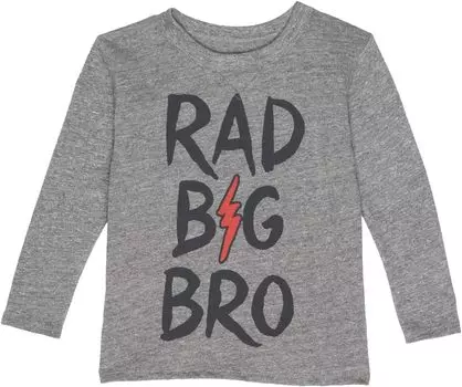 Футболка Chaser Tri-Blend Long Sleeve Crew Neck Tee, цвет Streaky Grey 3