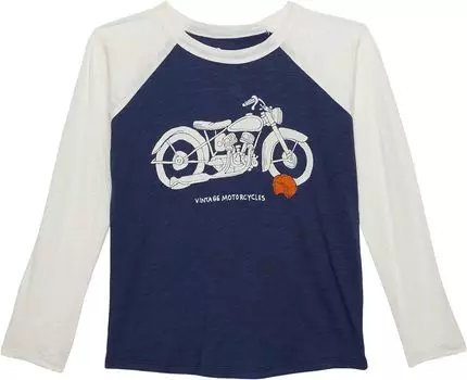 Футболка Chaser Vintage Moto Modal Slub Tee, цвет Avalon/Au Lait