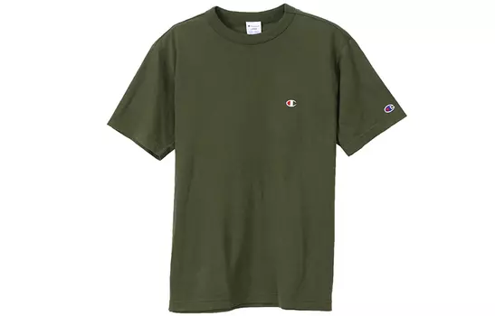 Футболка «Чемпион» унисекс Champion, цвет Army Green