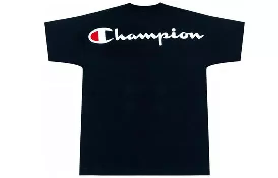 Футболка «Чемпион» унисекс Champion, цвет Black