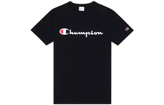 Футболка «Чемпион» унисекс Champion, цвет Black