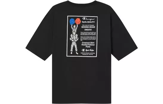 Футболка «Чемпион» унисекс Champion, цвет Black