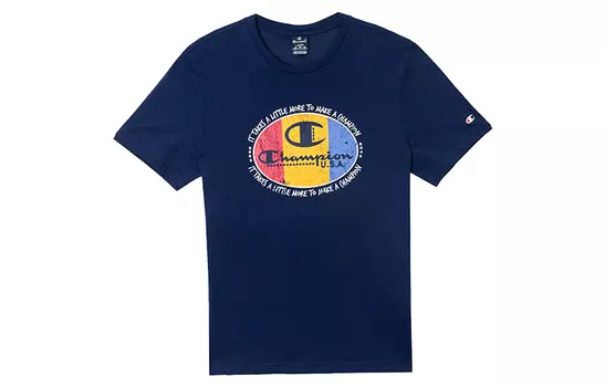 Футболка «Чемпион» унисекс Champion, цвет Blue