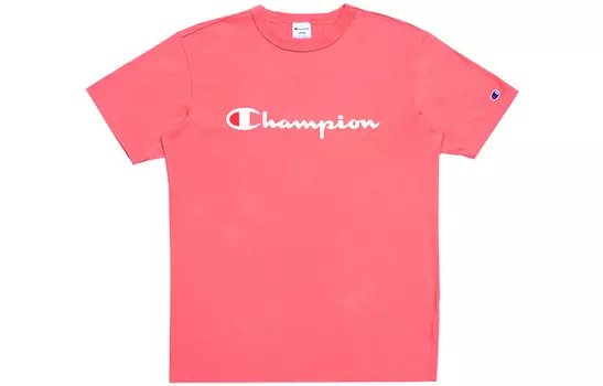 Футболка «Чемпион» унисекс Champion, цвет Pink