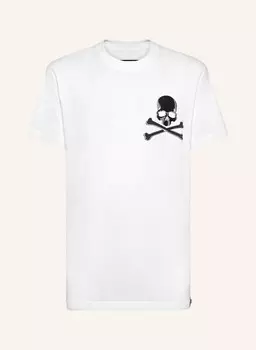 Футболка череп и кости PHILIPP PLEIN, белый