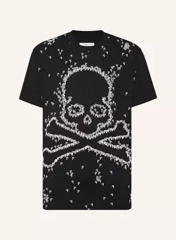 Футболка череп и кости PHILIPP PLEIN, черный