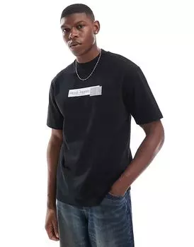 Футболка черного цвета с архивным логотипом Fred Perry